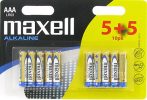 Maxell 2400 LR03 AAA 5+5 db Mikro (10db) (20/karton)