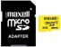 Maxell MICRO SD kártya, 16GB (adapteres) (10db/karton)