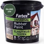   Farbex "Rubber Paint" 1,2 kg zöld (RAL6005) univerzális elasztikus festék (6/karton)