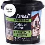   Farbex "Rubber Paint" 3,5 kg fehér (RAL9003) univerzális elasztikus festék