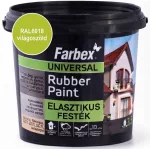   Farbex "Rubber Paint" 3,5 kg világoszöld (RAL6018) univerzális elasztikus festék