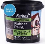   Farbex "Rubber Paint" 3,5 kg élénk kék (RAL5015) univerzális elasztikus festék