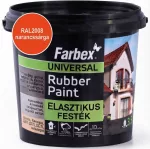   Farbex "Rubber Paint" 3,5 kg narancssárga (RAL2008) univerzális elasztikus festék
