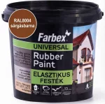   Farbex "Rubber Paint" 3,5 kg sárgásbarna (RAL8004) univerzális elasztikus festék