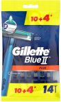 Gil.Blue II Plus 10+4 férfi eldobható borotva (20/karton)
