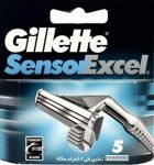Gillette Borotvabetét Sensor Excel 5 db-os (10/karton)