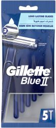 Gillette Blue II Regulular 5's LH Kelly férfi eldobható borotva (24/karton)
