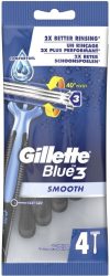 Gillette Blue3 Smooth eldobható borotva 4 db-os (75/karton)