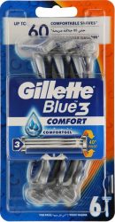 Gillette Blue3 Comfort eldobható borotva 6 db (12/karton)