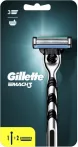 Gillette Borotva Készülék Mach3 + 2 betét (6/karton) Gillette Borotva Készülék Mach3 + 2 betét (6/karton)