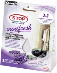 CERESIT Stop Pára 2in1 PÁRNA Levendula illattal 2x50g (12/karton) CERESIT Stop Pára 2in1 PÁRNA Levendula illattal 2x50g (12/karton)