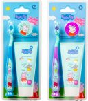  Peppa Malac gyermek fogkrém+fogkefe csomag (12/48 kínáló/karton)