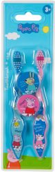 Peppa Malac gyermek fogkefe 2 db-os tapadókoronggal (12/144 kínáló/karton)