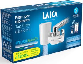 LAICA Genova Metal Stop rendszerű csapra szerelhető mikroplasztik-stop vízszűrő (4/karton) LAICA Genova Metal Stop rendszerű csapra szerelhető mikroplasztik-stop vízszűrő (4/karton)