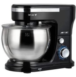 MPM Konyhai robotgép 1600W 5-4L tállal fekete MRK-21 MPM Konyhai robotgép 1600W 5-4L tállal fekete MRK-21