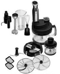 MPM Konyhai robotgép Fekete/Inox 800W MRK-17                             