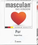Masculan "PUR" gumióvszer 3 db-os (16/karton)