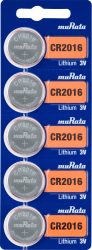 MURATA Lithium CR2016 BL5 Battery (20/carton)