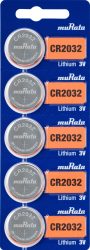 MURATA Lithium CR2025 BL5 elem (20/karton)