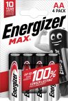ENERGIZER MAX B4 AA ceruza E91 4 db ÚJ! (24/karton)