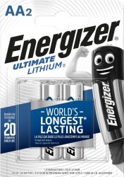 ENERGIZER Ultimate Lithium B2 AA ceruza 2 db (12/karton)