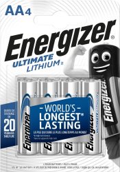 ENERGIZER Ultimate Lithium B4 AA ceruza 4 db (12/karton)