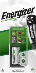   ENERGIZER Mini töltő + 2 db AA Power+ 2000mAh akku (4/karton)