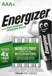 ENERGIZER Power+ B4 AAA 700mAh 4 accus (12/carton)