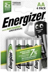 ENERGIZER Universal B4 AA 1300 mAh ceruza akku (12/karton)