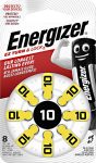 ENERGIZER Zinc Air 10 DP-8 8 db (6/karton)