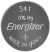 ENERGIZER 341 B1 Silver Oxide óra elem (10/karton)