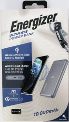 Energizer Ultimate Power Bank 7,5W 10000mAh vezeték néküli gyorstöltő