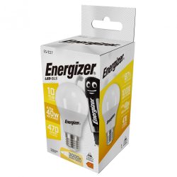 ENERGIZER LED NORMÁL E27 4,9W 3000 K 470 LM (40W) (5/karton)