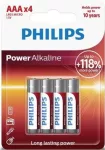 Philips Power Alkaline B4 AAA mikro E92 4 db (12/karton)