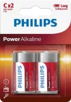 Philips Power Alkaline B2 C baby E93 2 db (12/karton)