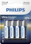 Philips Ultra Alkaline B4 AA ceruza E91 4 db (12/karton)