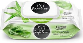 Papilion Aloe nedves törlőkendő zárókupakkal 100 lap (18/karton) Papilion Aloe nedves törlőkendő zárókupakkal 100 lap (18/karton)