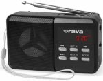 ORAVA Portable Radio Black RP-140B 