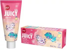 Splat Juicy Lab Sunny Pear gyermek fogkrém 3+ 55ml (12/karton) Splat Juicy Lab Sunny Pear gyermek fogkrém 3+ 55ml (12/karton)