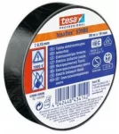 Tesa SPVC szigetelőszalag fekete 20m*19mm (10/karton)