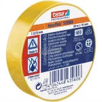 Tesa SPVC szigetelőszalag sárga 20m*19mm (10/karton)