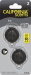   California Scents  mini diffúzer ICE 2 db-os autóillatosító 3 ml (4 db/doboz, 24/karton)