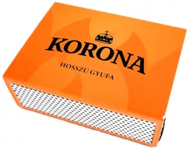 Korona gyufa biztonsági hosszú családi (36/zsugor, 108/karton)