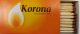 Korona extra hosszú biztonsági gyufa (24/zsugor, 72/karton)