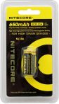 NITECORE Li-Io 16340 RCR123  650 mAh NL166 akku