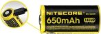   NITECORE Li-Io 16340 RCR123  650 mAh NL1665R micro USB-s akku