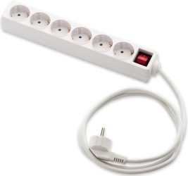 Famatel Extension With 6 Socets With 1,5 m Cable+ Switch (10/carton)