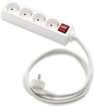  Famatel Extension With 4 Socets With 3 m Cable+ Switch (10/carton)