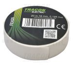   PVC PVC electrical insulating tape 20m*18mm WHITE (10/shrink, 250/carton)