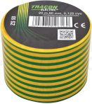 PVC Szigetelőszalag 20m*50mm ZÖLD-SÁRGA (100/karton)